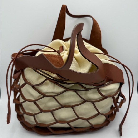 Loro Piana Sesia Summer Shopper Leather Bag - Picture 4 of 7